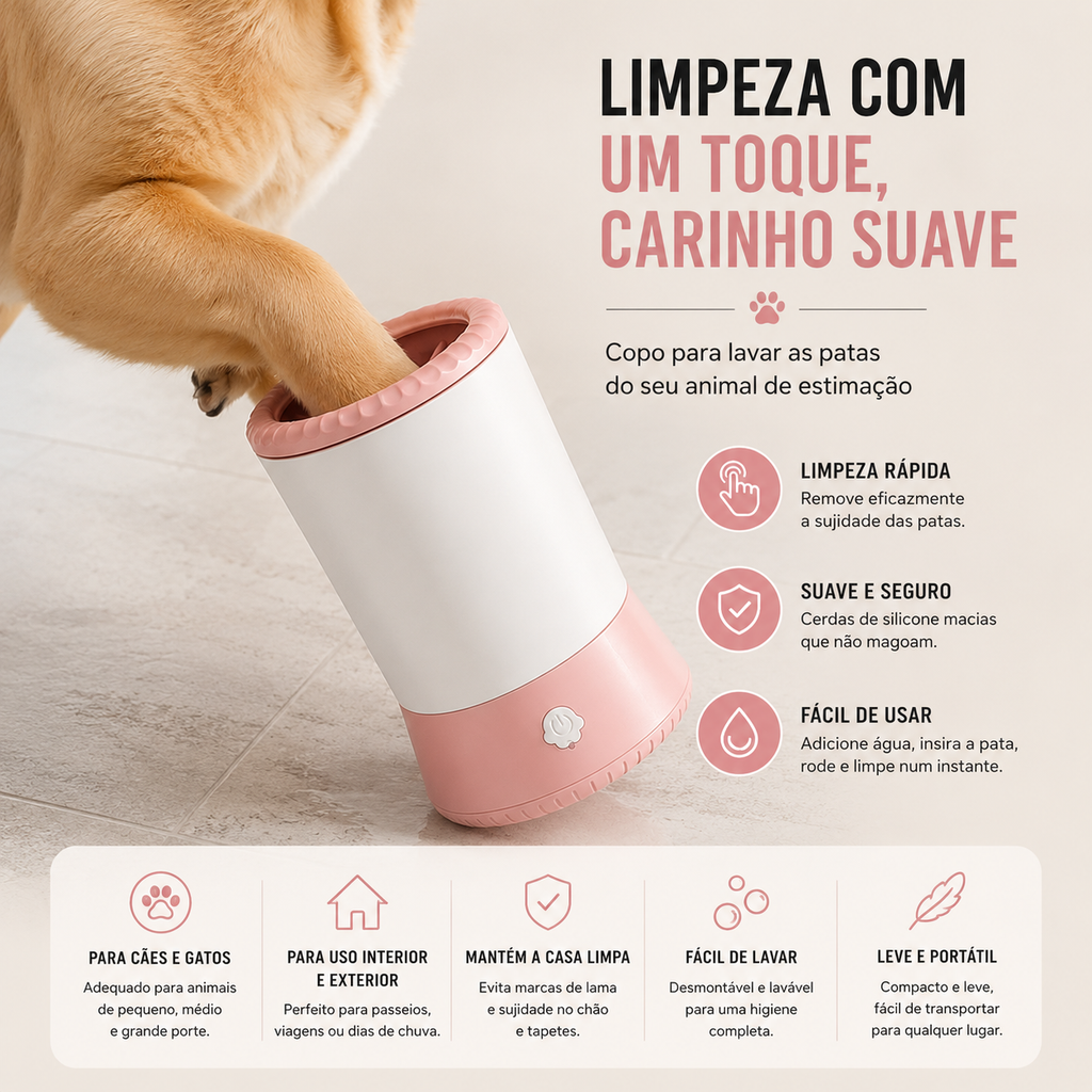 PawClean Elétrico para Cães e Gatos Hidracanis